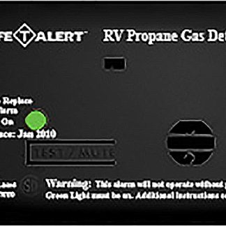 Propane Alarm - Black Surface Mount 12 Vdc Hard Wire