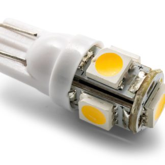 LED - 194/906 (t10 Wedge) 5-Led 60lm, Bright White