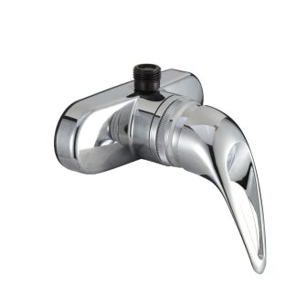 Single Lever RV Shower Faucet - Brushed Satin Nickel