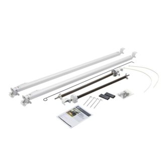 Universal Awning Hardware - Solera Classic Standard - Am Kit - White