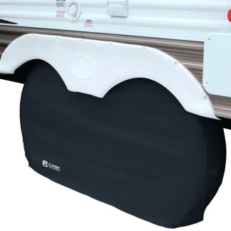 Dual Axle Wheel Cover Black - Lg