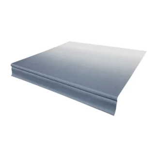 162 Standard Window Awning Roller, Blue Fade, White Wg