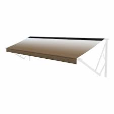 72 Xl Window Awning Roller, Black Solid