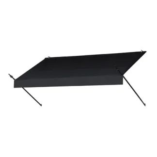 150 Standard Window Awning Roller, Black Fade, Black Wg