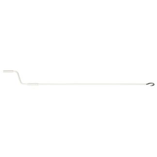 Manual Crank Style Awning Hook And Crank Rod, White