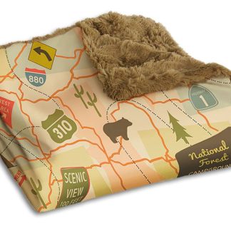 The Throw-Travel Map