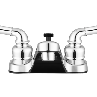 Classical RV Lavatory Faucet W/ Diverter - Chrome Polished