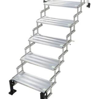 Glowstep Stow N' Go - 5 Step - White Bracket