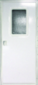 28 X 68 Rh Square Entry Door, Polar White
