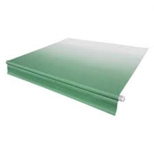 168 Xl Window Awning Roller, Green Fade, White Wg