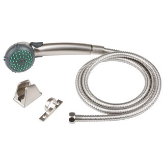 RV Single Function Shower Wand & Hose Kit - Brushed Satin Nickel