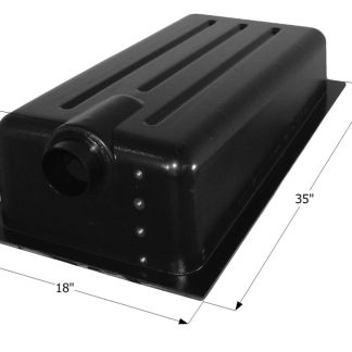 Tank W/ 3u201d Spigot & Sensors Installed