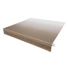 60 Xl Window Awning Roller, Sand Fade, White Wg