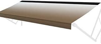 42 Standard Window Awning Roller, Sand Fade, White Wg