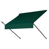114 Standard Window Awning Roller, Green Fade, White Wg