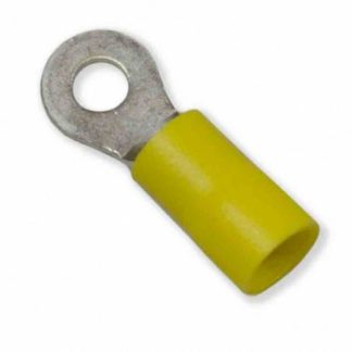 12-10awg 3/8 Vinyl Ring Terminal- 25 Pcs