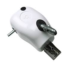 Manual Crank Style Awning Drive Head Assembly, White