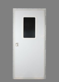 26 X 78 Rh Square Entry Door, Off White