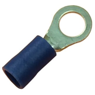 16-14awg #10 Vinyl Ring Terminal- 25 Pcs