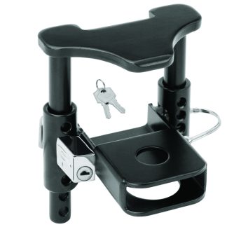 Trailer Guardian Dual Arm Lock For 3" Width Ball Mount Platform W/1" Ball Hole