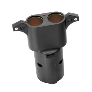7-Way To Cigarette Lighter Plug Adapter