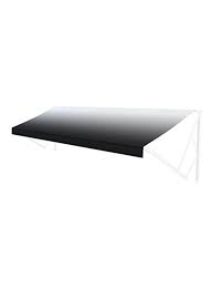 126 Standard Window Awning Roller, Black Fade, Black Wg