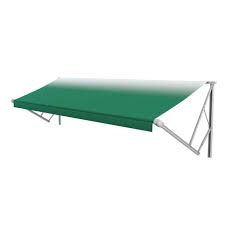 150 Standard Window Awning Roller, Green Fade, White Wg