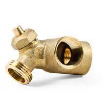 Wh Drain Valve - Brass W/ Recirculation Elbow (bulk)