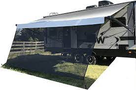 Shade, Front Panel Awning - Black 09x13