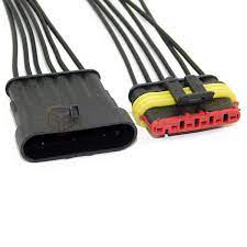 6-Wire Conn Female/male