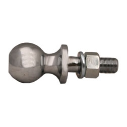 Hitch Ball, 2 X 3/4 X 1-1/2, 3,500 Lbs. Gtw Chrome