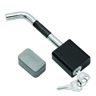 Receiver Lock, Bent Pin, 1/2" For 1-1/4" Sq. Receivers & Fifth Wheel Base Rails