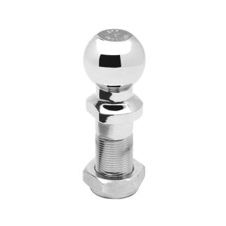 Replacement Part, Pintle Hook Replacement Ball, 2 X 1-1/8 Dia. Shank, 10,000 Lbs. Maximum Vl, Chrome