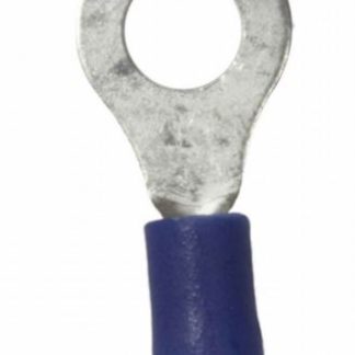 16-14awg 1/4 Vinyl Ring Terminal- 25 Pcs
