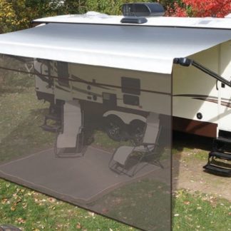 Shade, Front Panel Awning - Black 06x19