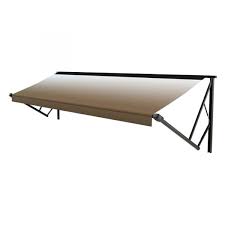96 Standard Window Awning Roller, Sand Fade, Black Wg
