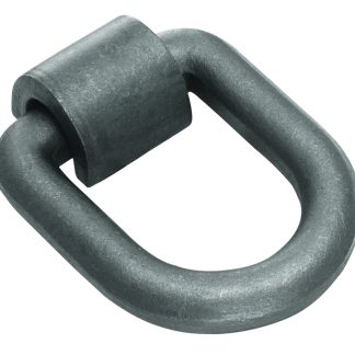 Forged D-Ring W/weld On Mounting Bracket, 5/8" Dia., 1" X 5" X 6" C1045 Material, 46,760 Lbs.