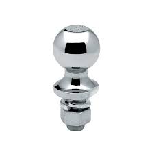 Hitch Ball, 2 X 3/4 X 2-3/8, 3,500 Lbs. Gtw Chrome