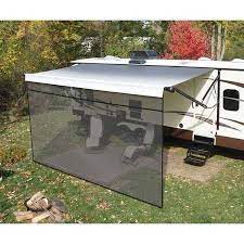 Shade, Front Panel Awning - Black 06x13