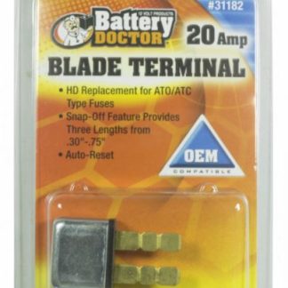 Circuit Breaker-Type 1-Blade Style-Auto Reset-20 Amp-Retail Pkg