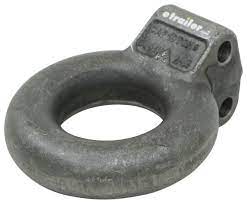 Adjustable Lunette Ring, 3 Dia., 14,000 Lbs. Capacity (adjustable Channel & Hardware Sold Separately)