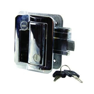Entry Door Latch Kit, Chrome Global
