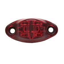 Led Mkr Lamp-Red 1 Wire Dragon Eye