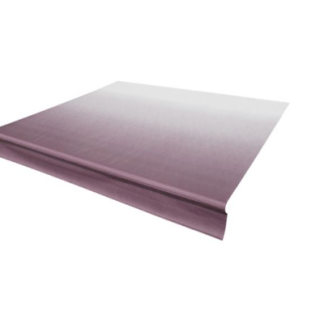 114 Xl Window Awning Roller, Burgundy Fade, White Wg