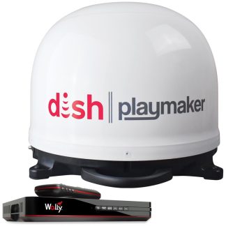 Dish Playmaker Bundle, Gen 2, White Dome, With Wally Receiver
