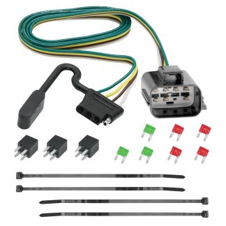 Tow Harness Wiring Package (4-Flat)