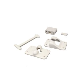 T-Style Dr Holder 6 White W/ Bumper