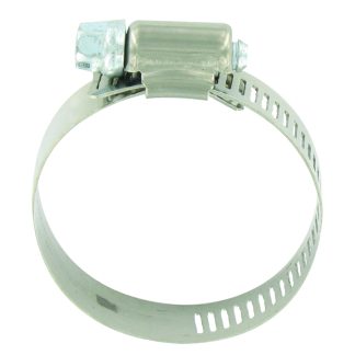 Hose Clamp #24, Ss, 1 X 2, Bagged