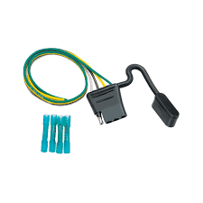 4-Flat Wiring Kit, Contains 12 16 Ga. For Vehicles W/factory Wiring Harness W/o Plug