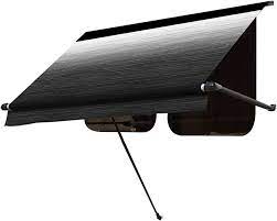 36 Xl Window Awning Roller, Sand Fade, Black Wg